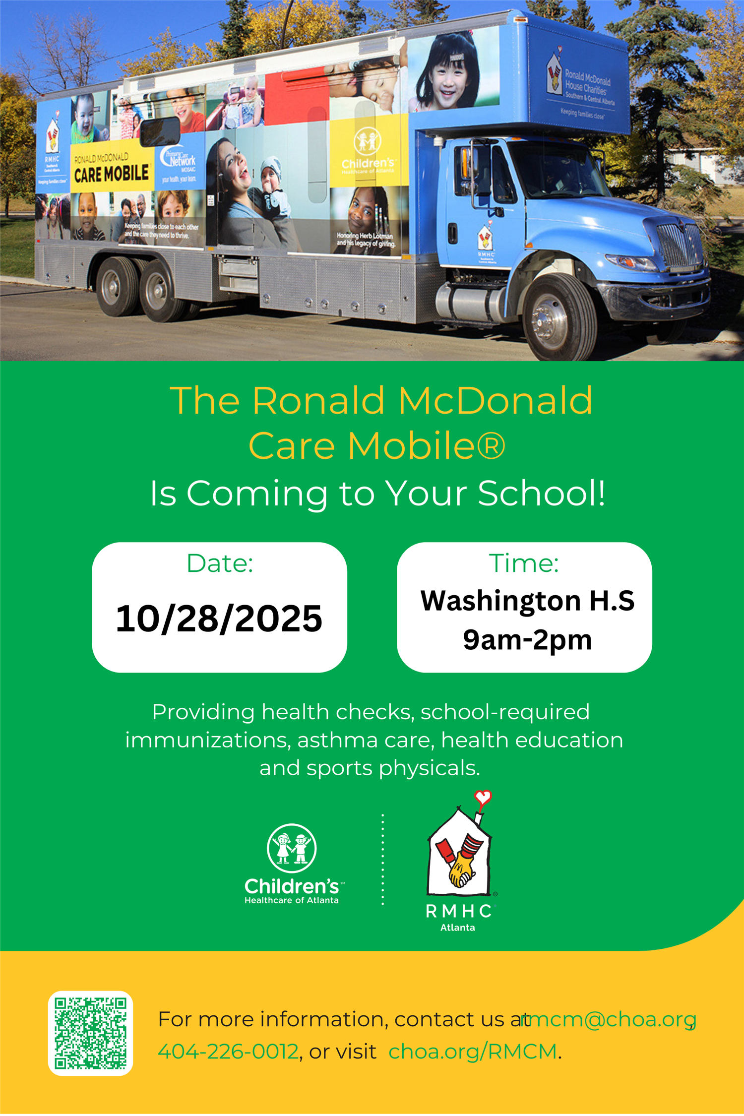  Ronald McDonald Care Mobile
